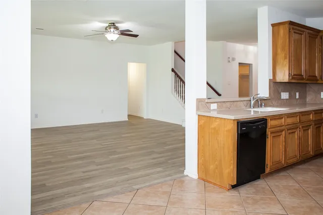 a small space with a shower