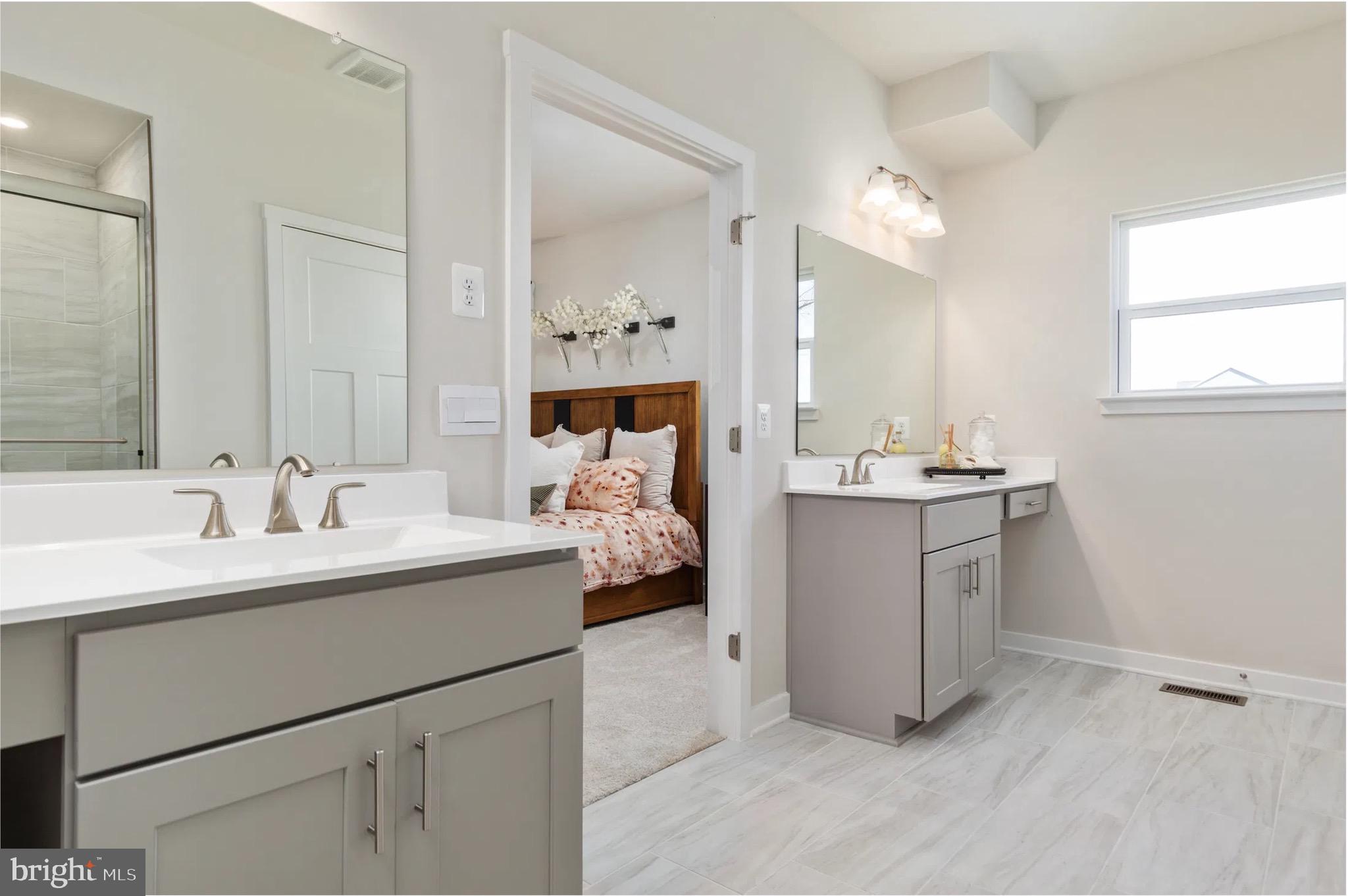 4 Bowens Run Road Bealeton, VA 22712 - Photo 14 of 21 a en suite bathroom with a double vanity sink and mirror