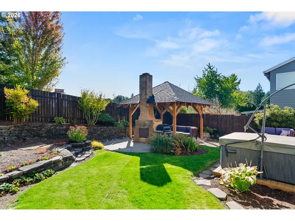 a view of a house with lounge chair