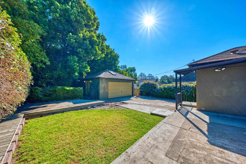 444 North Myrtle Avenue Monrovia, CA 91016 - Photo 21 of 37 a house with swimming pool in front of it