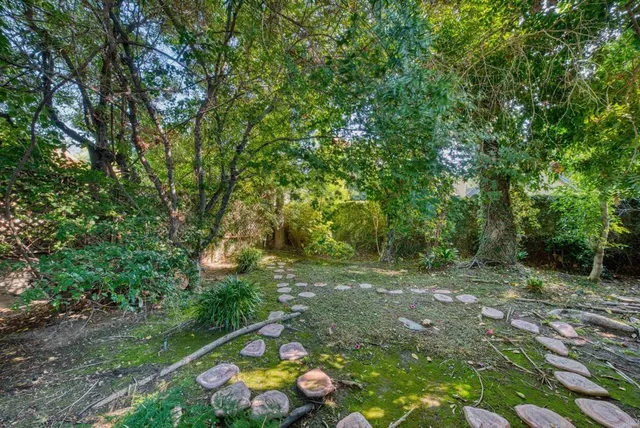 a view of an outdoor space and yard