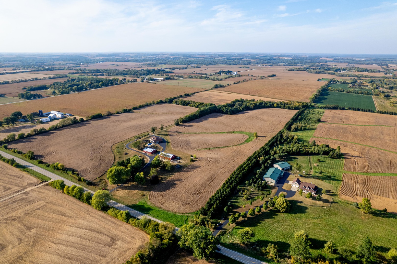 0 Telegraph Road Pecatonica, IL 61063 - Photo 19 of 55 an aerial view of ocean and residential houses with outdoor space