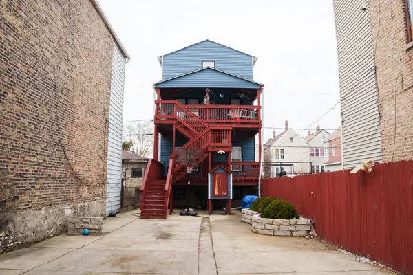 a front view of a house with entryway
