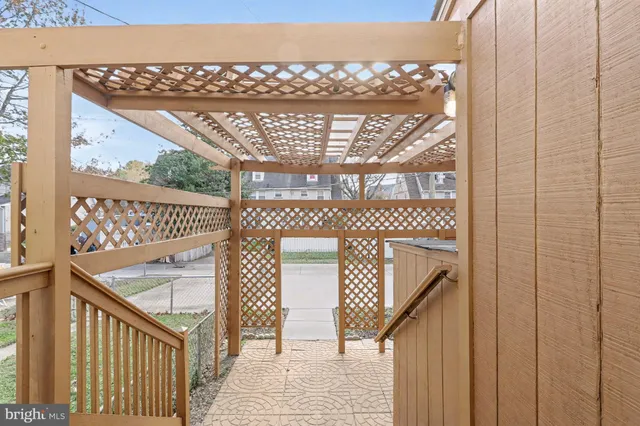 front view of a house with a street