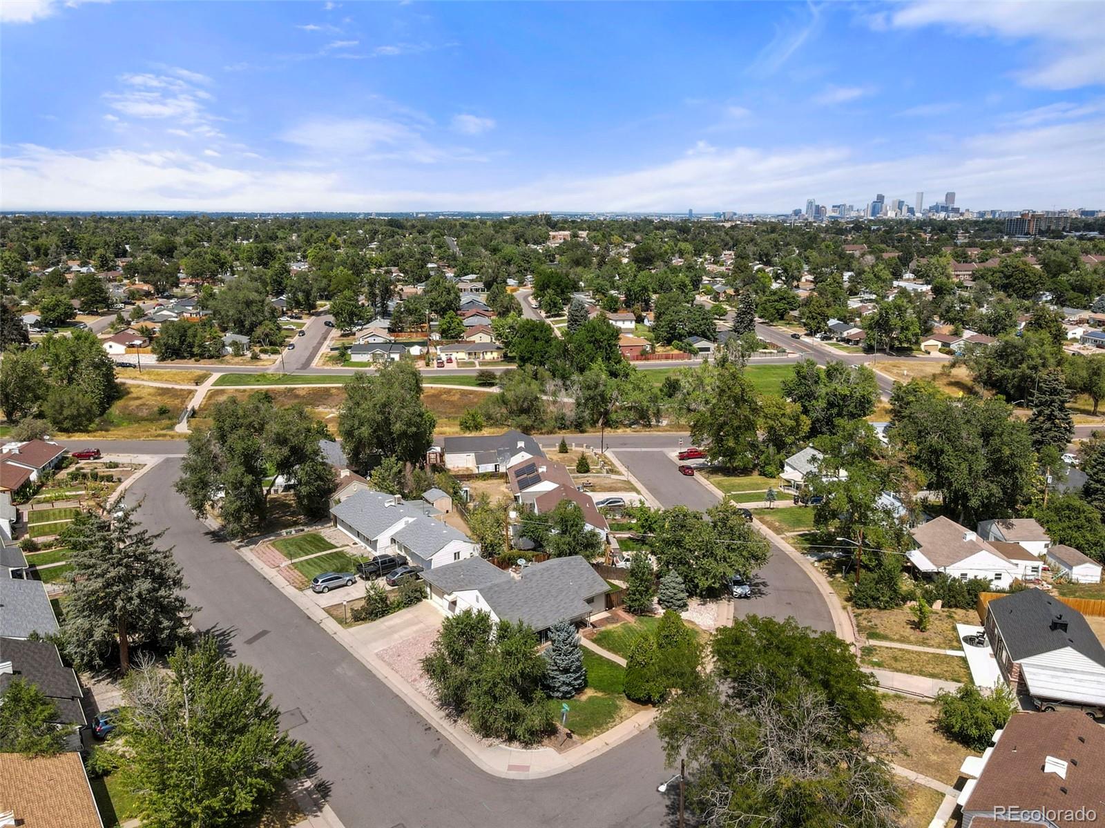 1845 South Mabry Way Denver, CO 80219 - Photo 20 of 20 an aerial view of multiple house