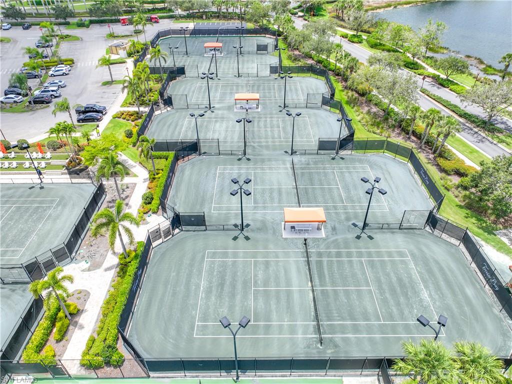9254 Veneto Place Naples, FL 34113 - Photo 25 of 30 Bird's eye view with a water view