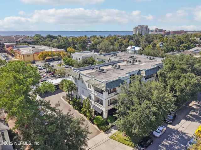 a view of a city in middle of a city