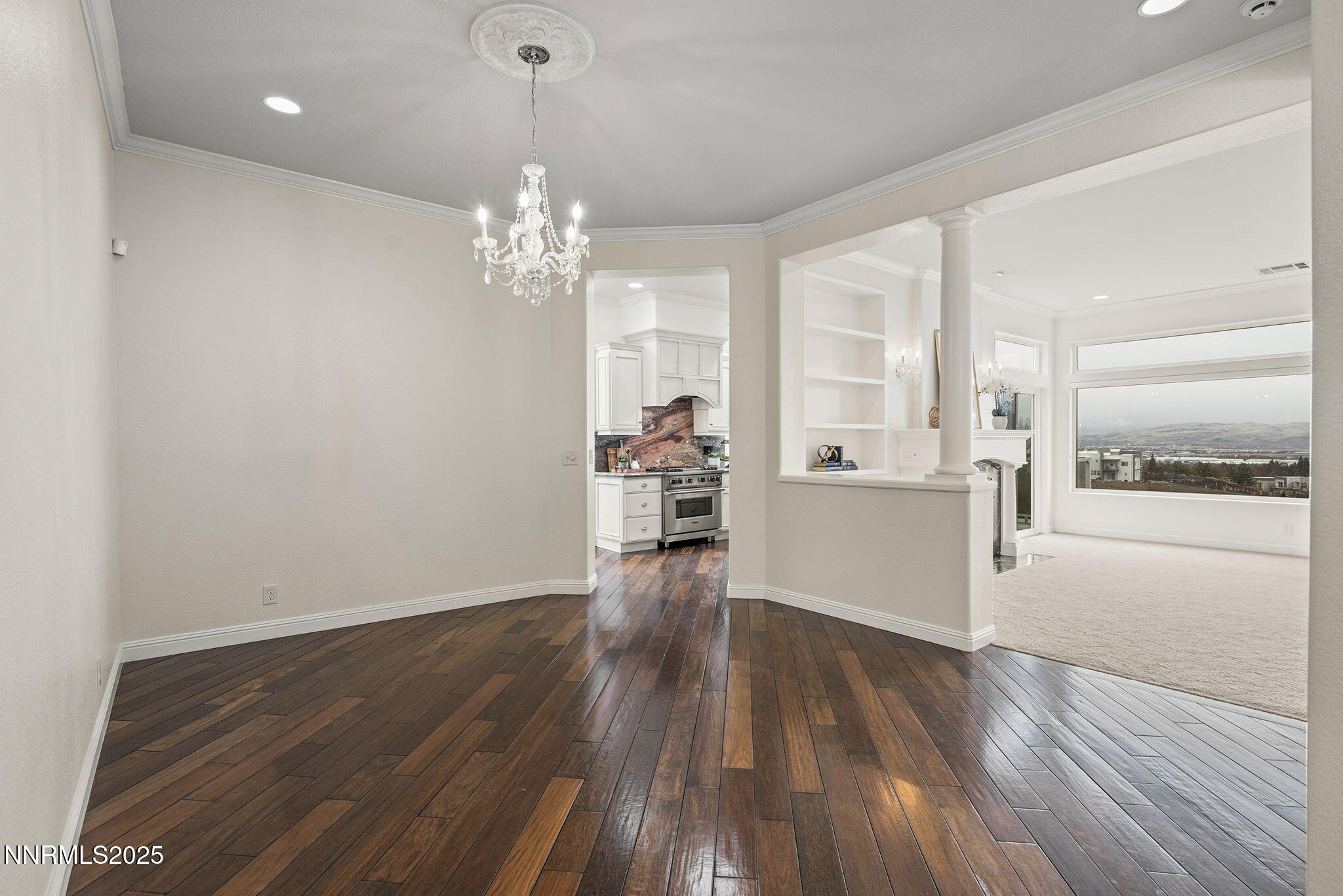 2636 Edgerock Road Reno, NV 89519 - Photo 9 of 54 a view of a kitchen with wooden floor and a kitchen