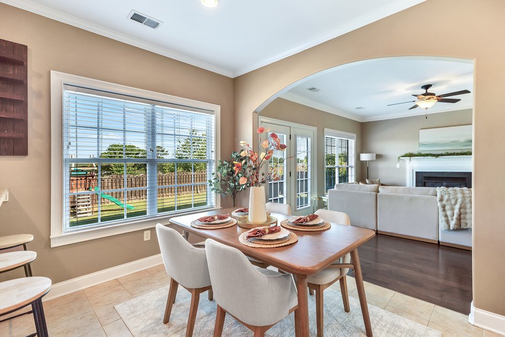15 Fawn Hill Drive Anderson, SC 29621 - Photo 19 of 38 This inviting dining area features an open concept layout, perfect for entertaining.