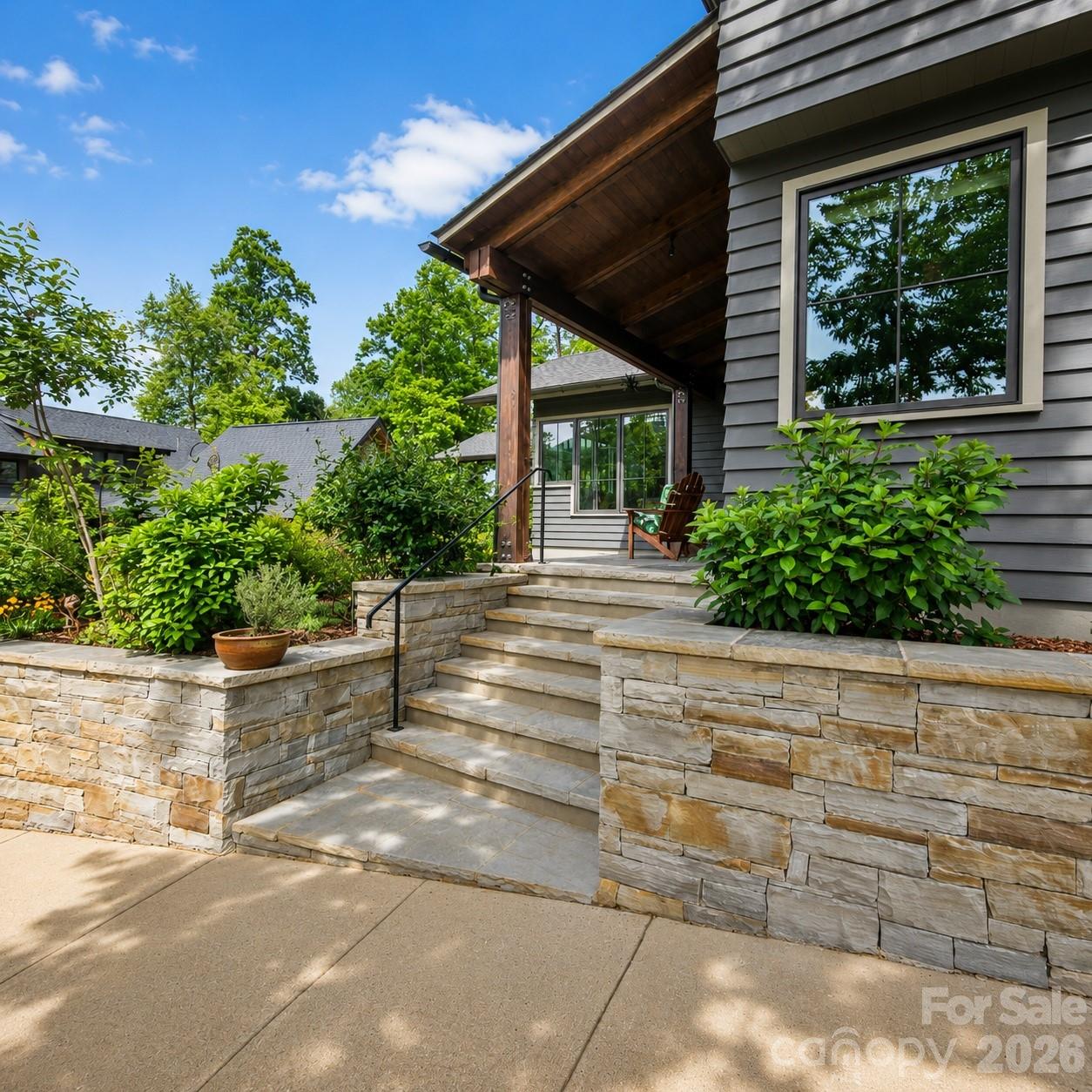 18 Wordsworth Road Black Mountain, NC 28711 - Photo 3 of 23 a view of house with backyard