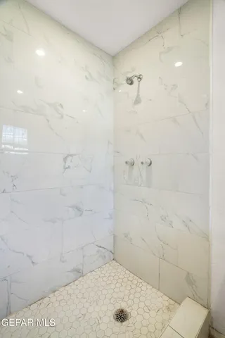 a view of a backyard of the house