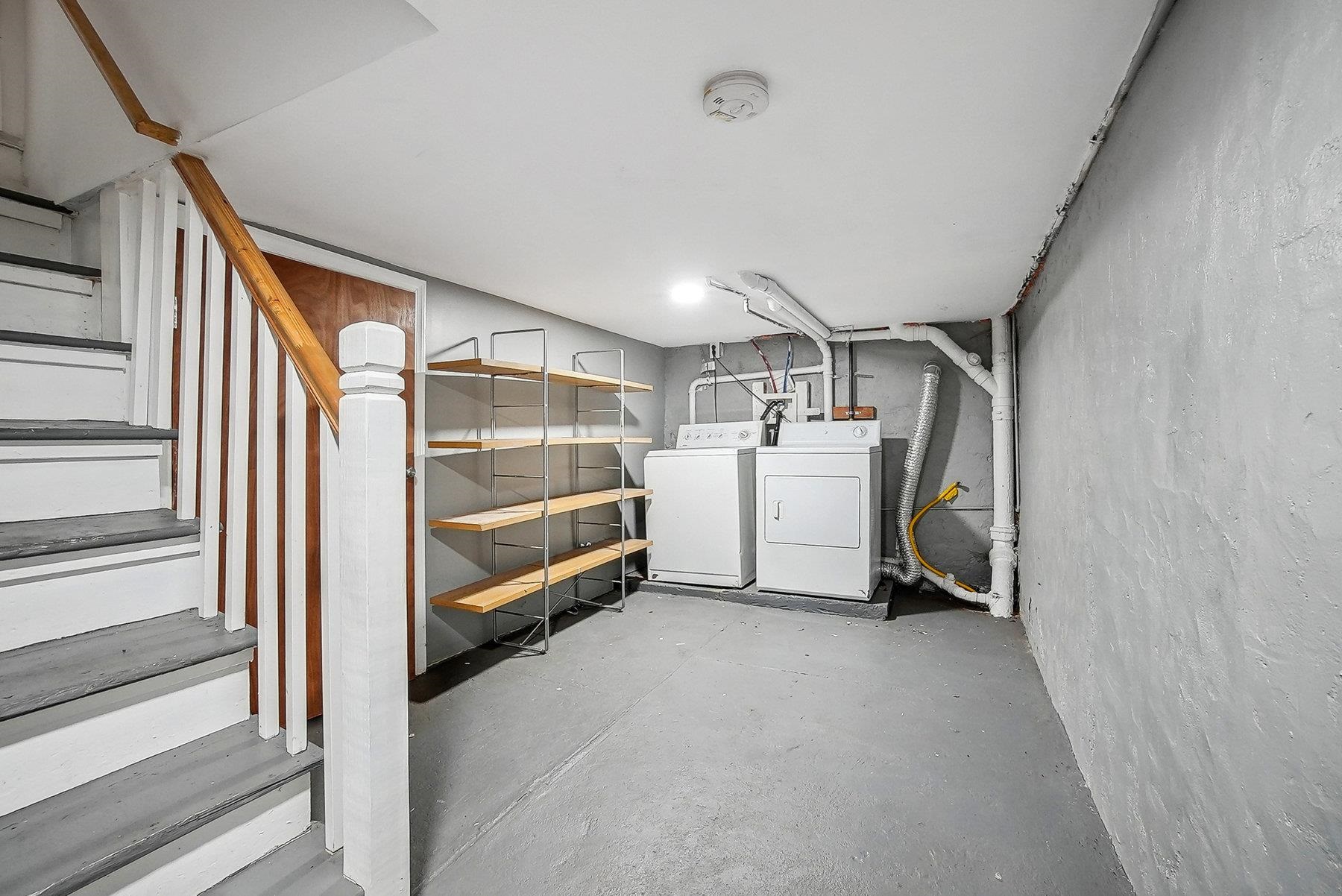 4 Rademan Place Jersey City, NJ 07310 - Photo 13 of 16 a utility room with dryer and washer