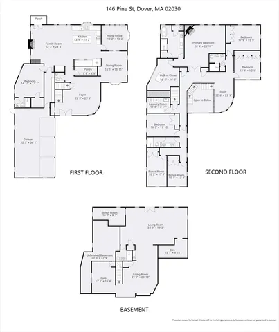 $2,295,000 | 146 Pine Street, Dover, MA 02030