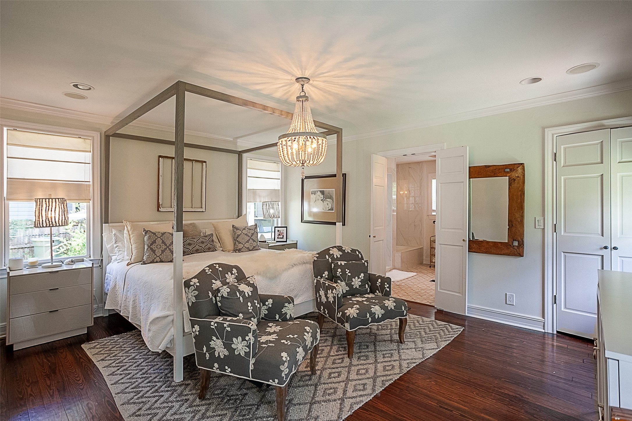 260 Manor Street Beaumont, TX 77706 - Photo 22 of 50 a view of a livingroom with furniture window and wooden floor