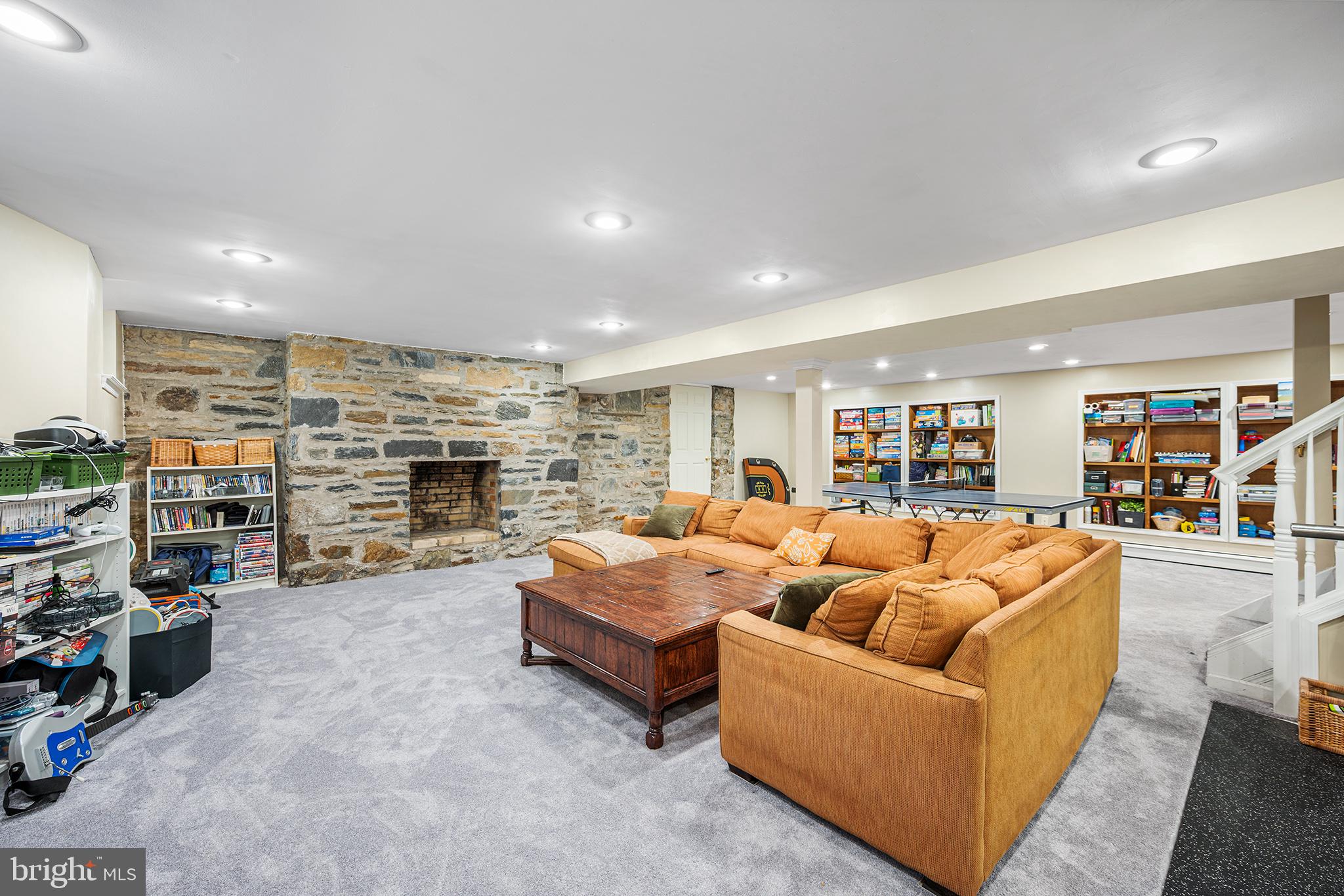 612 Manayunk Road Merion Station, PA 19066 - Photo 36 of 48 a living room with furniture and a flat screen tv