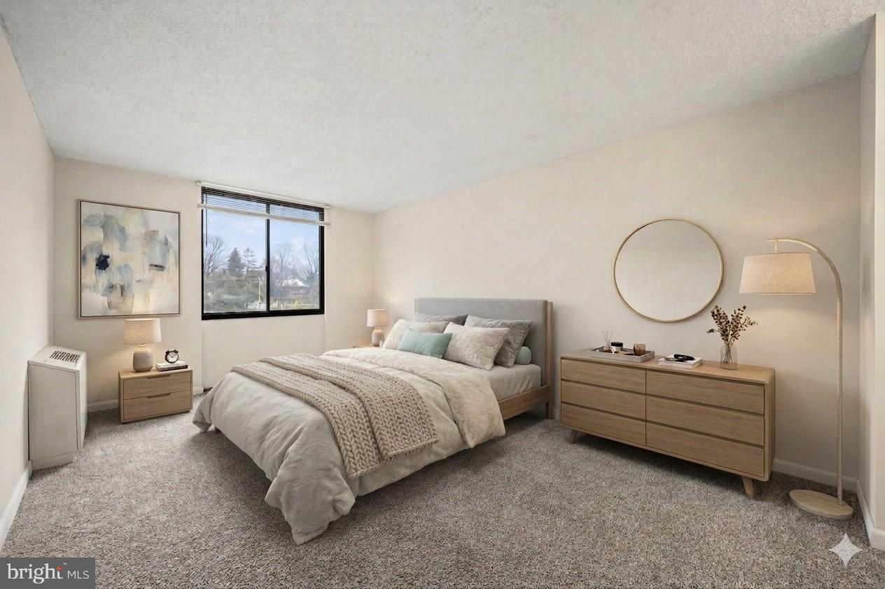 801 Yale Avenue, Unit 610 Swarthmore, PA 19081 - Photo 15 of 39 Primary bedroom virtually staged.