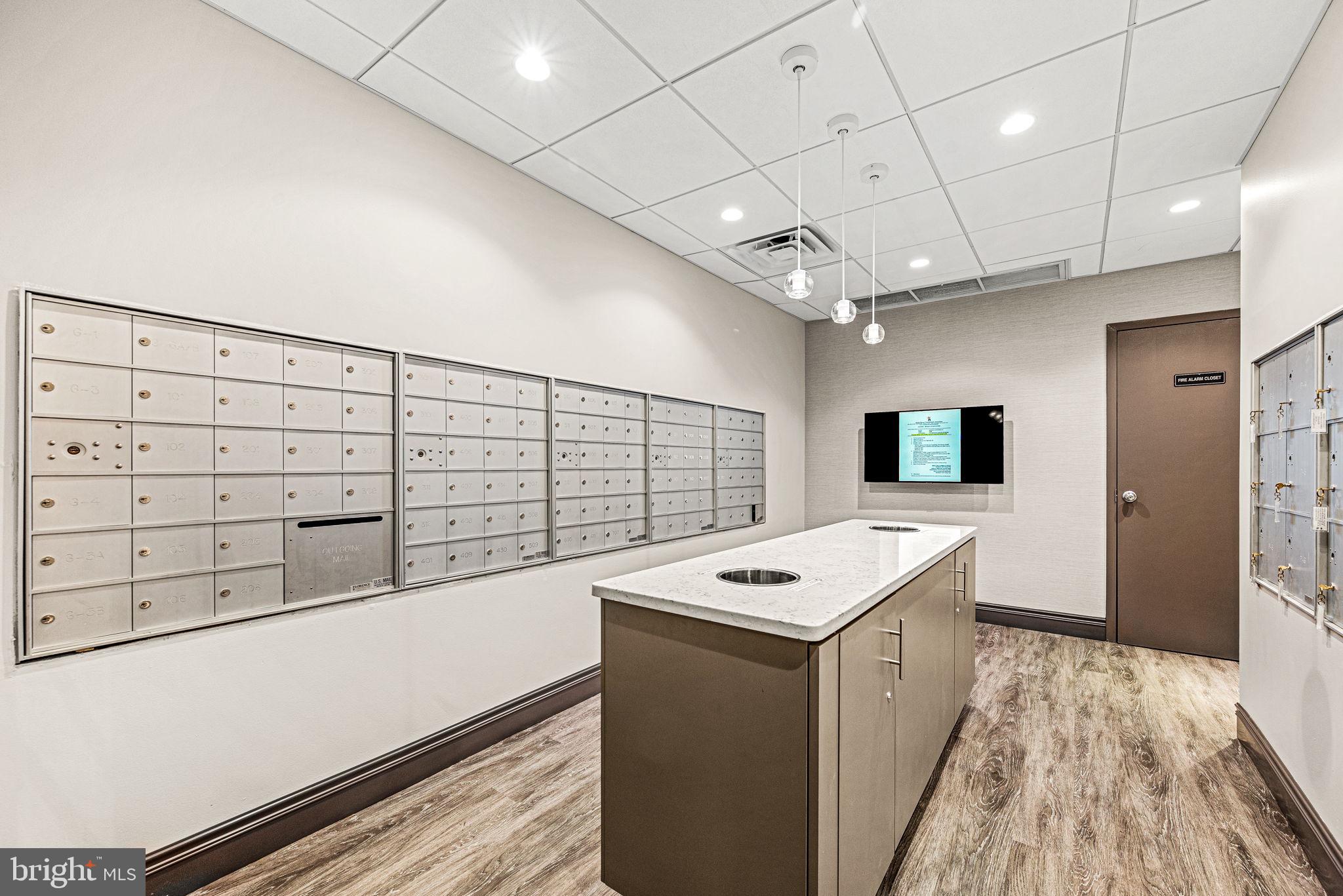 801 Yale Avenue, Unit 610 Swarthmore, PA 19081 - Photo 36 of 39 Mail room.