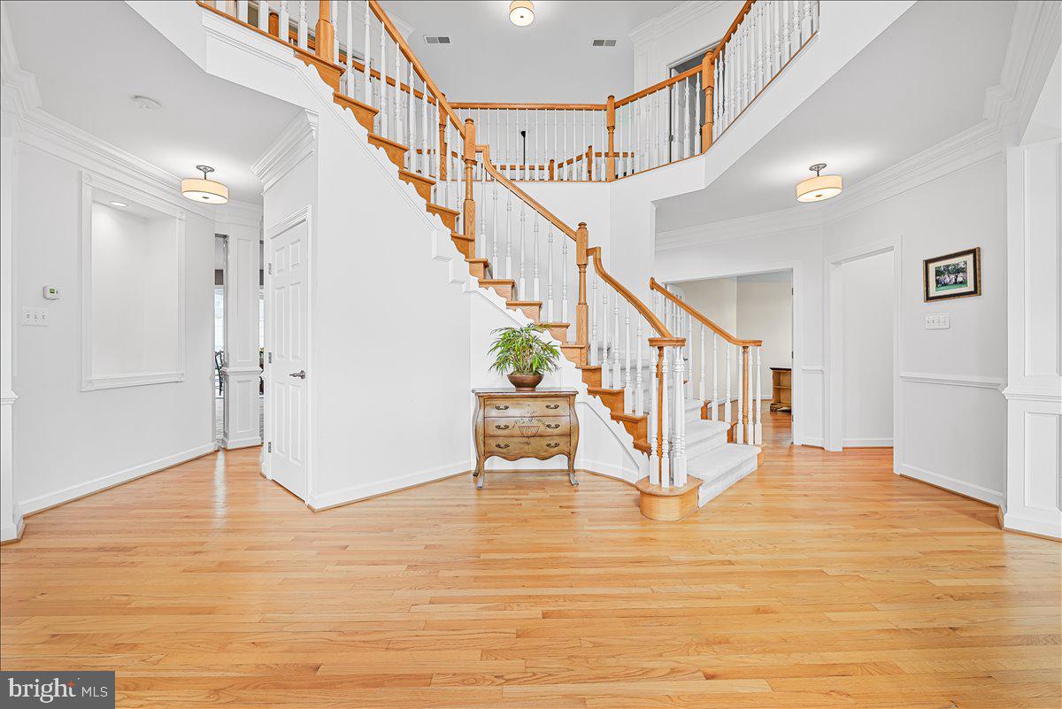 9653 Watkins Road Gaithersburg, MD 20882 - Photo 11 of 70 Breathtaking main staircase