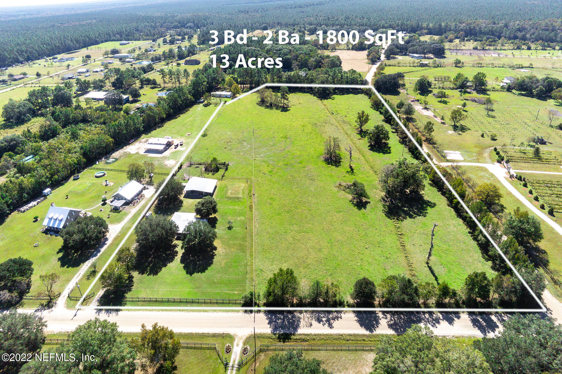 45918 Bismark Road Callahan, FL 32011 - Photo 8 of 45 Drone View