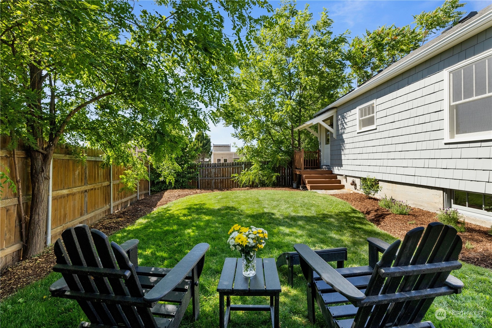 209 North Colville Street Walla Walla, WA 99362 - Photo 32 of 32 a view of backyard with patio and outdoor seating