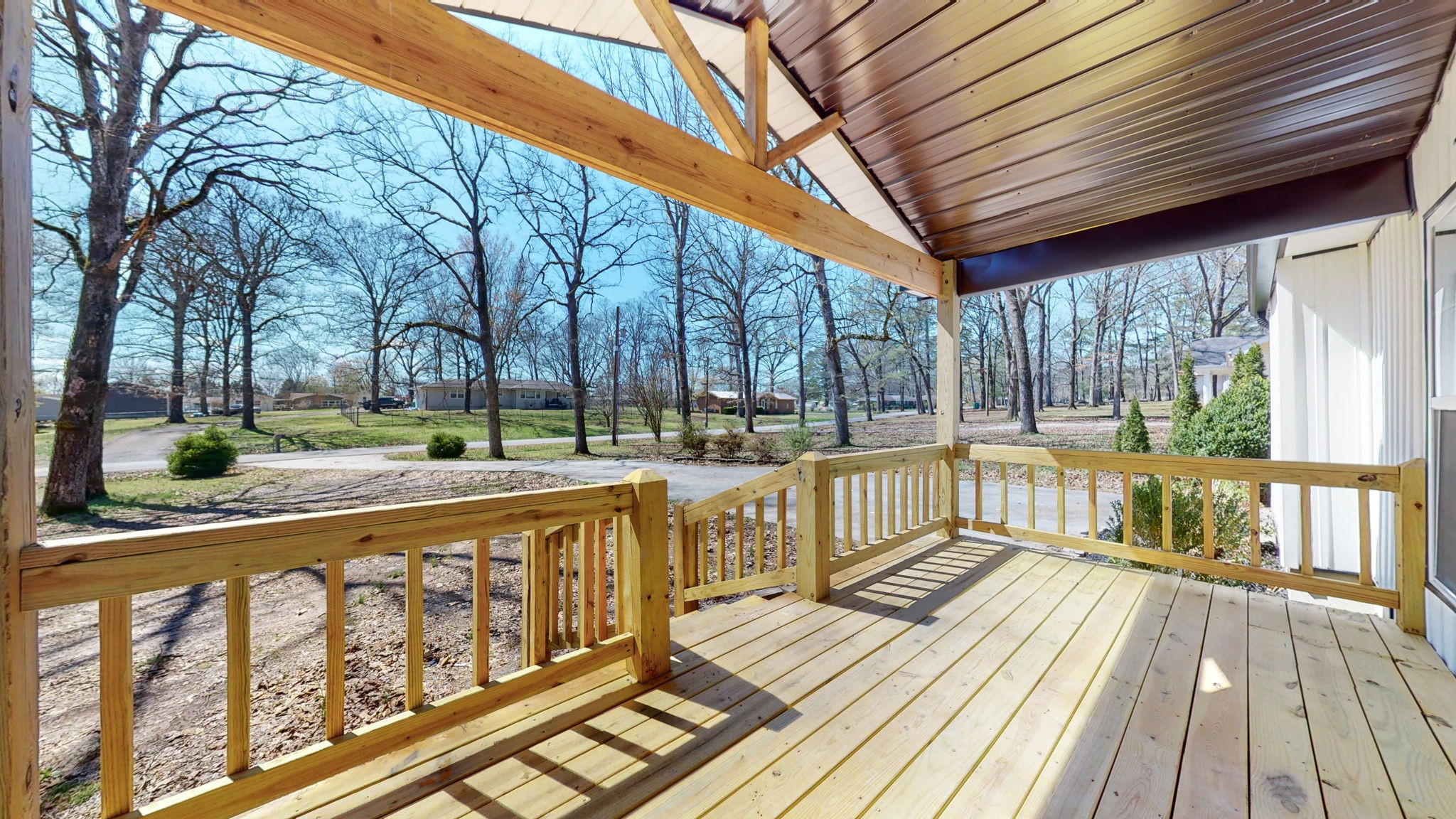 240 Myers Road Winchester, TN 37398 - Photo 30 of 46 a view of balcony with wooden floor and fence