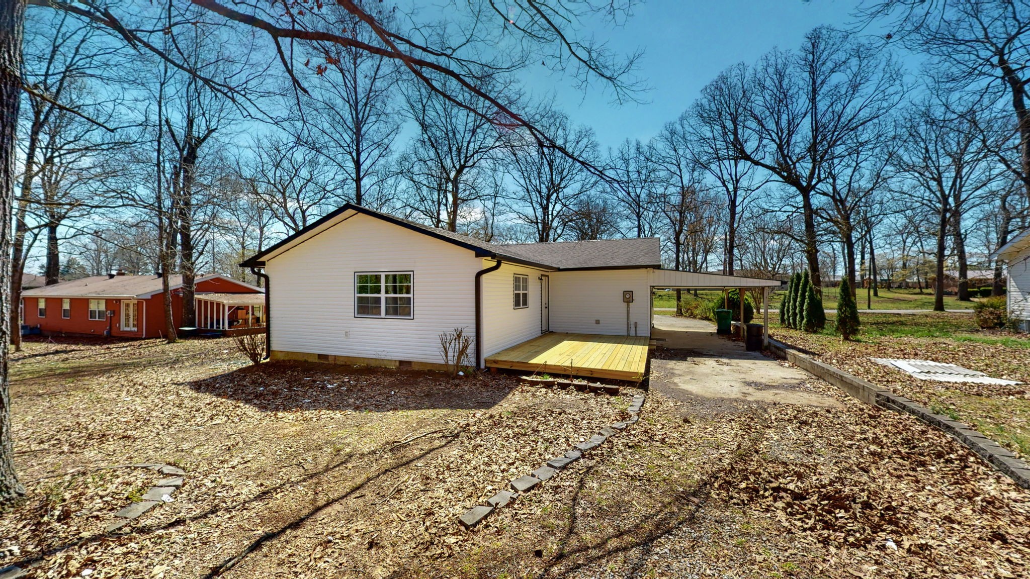 240 Myers Road Winchester, TN 37398 - Photo 35 of 46 a view of a house with backyard and trees