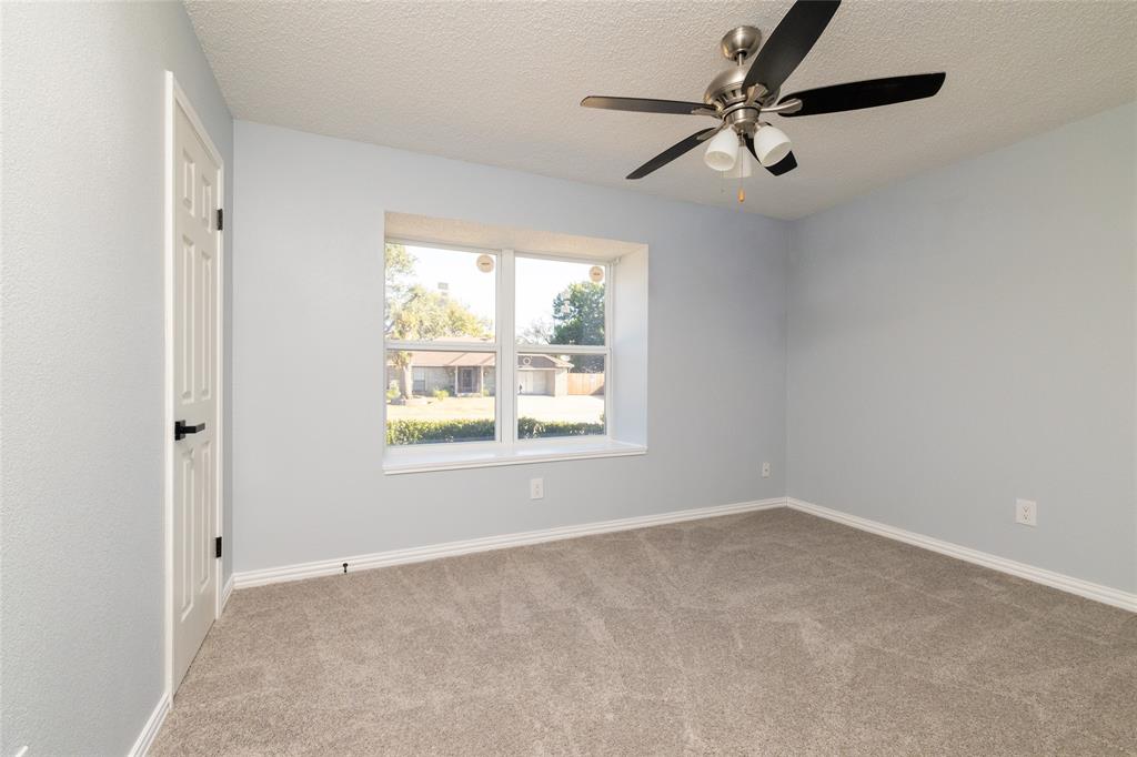 2513 Poplar Spring Road Fort Worth, TX 76123 - Photo 32 of 40 Recessed window with white trim, light gray walls, and textured ceiling