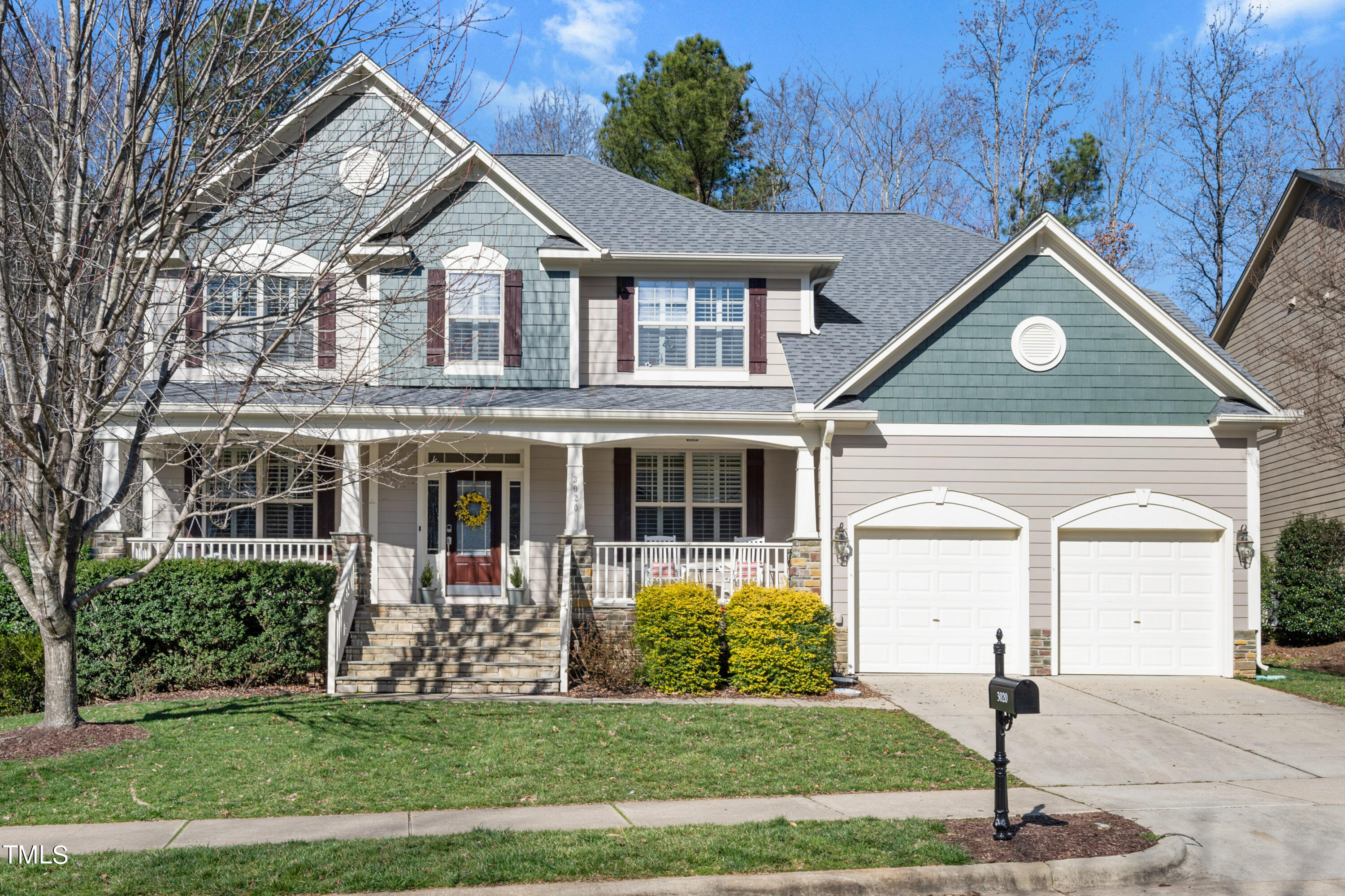 3020 Red Grape Drive Raleigh, NC 27607 - Photo 1 of 37 a front view of a house with a yard