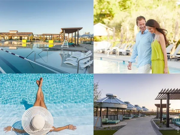 a view of an ocean and beach