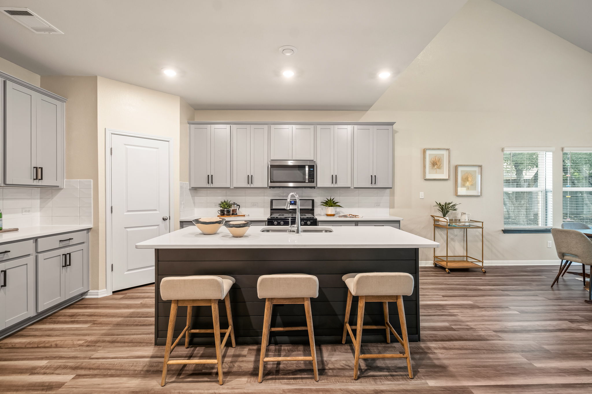 1509 Deering Run Leander, TX 78641 - Photo 15 of 38 Eat-at center island ideal for casual meals and gathering