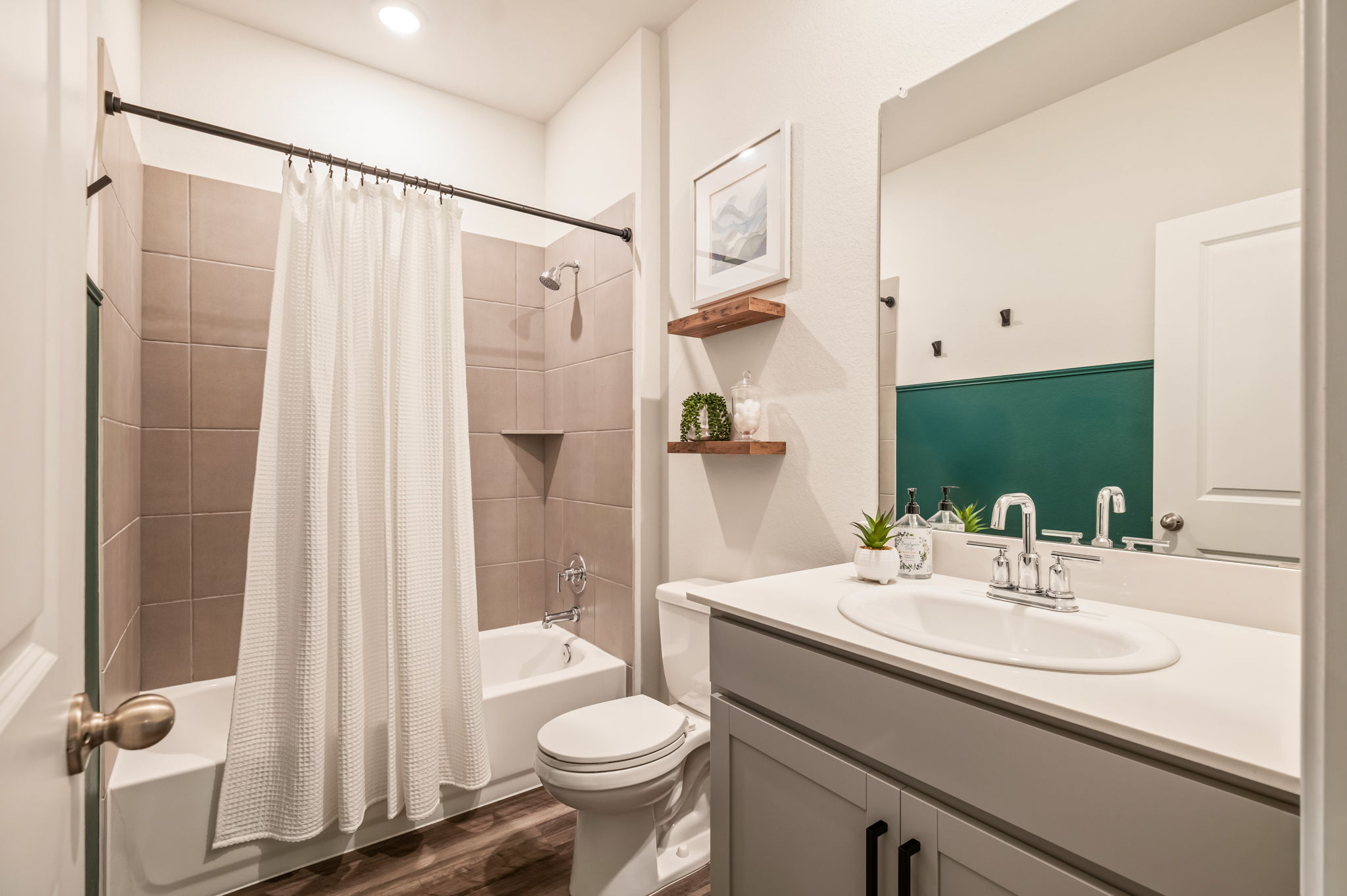 1509 Deering Run Leander, TX 78641 - Photo 26 of 38 Full guest bath on the main floor