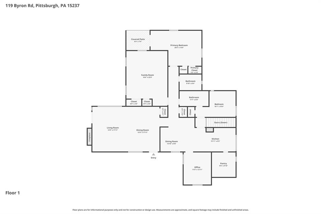 119 Byron Road Pittsburgh, PA 15237 - Photo 36 of 36 Main floor is multi-level.