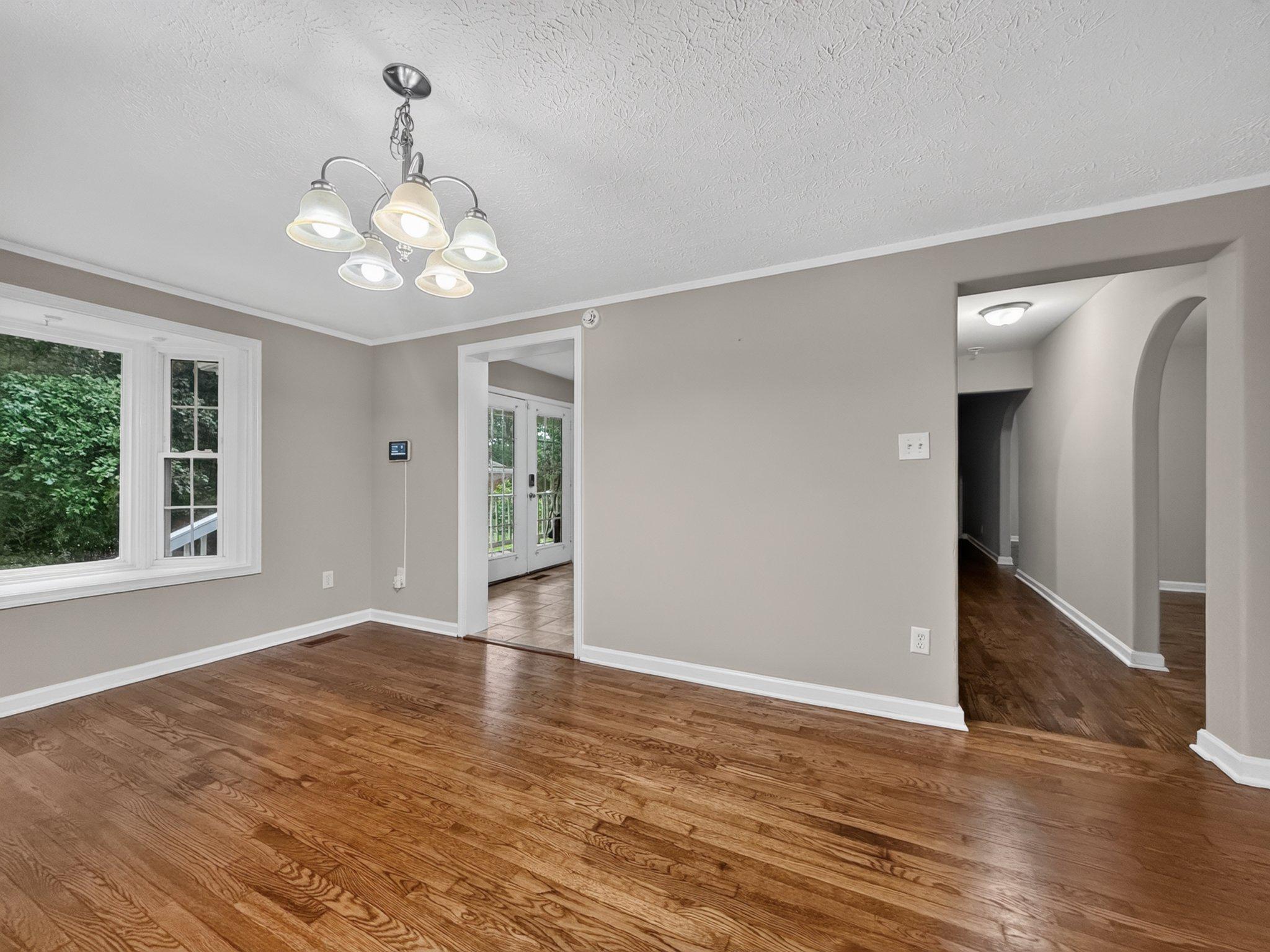 6117 Towles Mill Road Partlow, VA 22534 - Photo 11 of 30 Looking from kitchen towards front and side door.