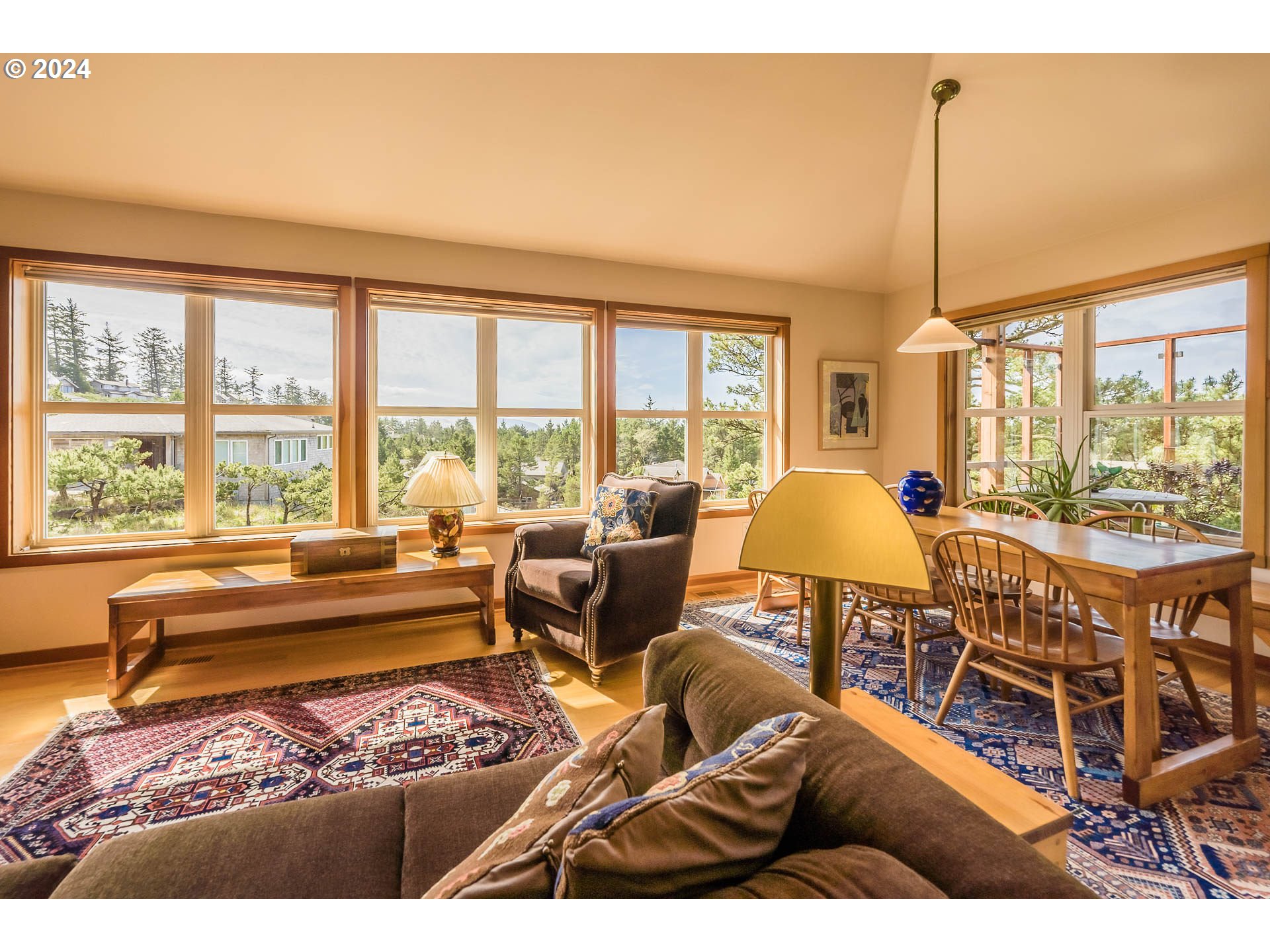 Ridge Road Pacific City, OR 97135 - Photo 15 of 34 a living room with furniture and a large window