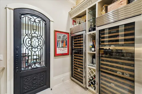 a view of front door