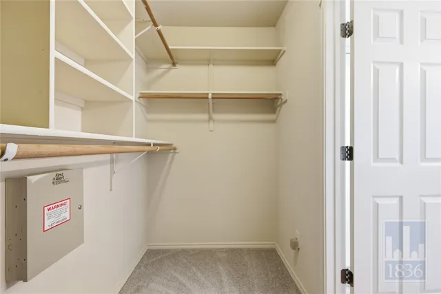 a view of storage and utility room