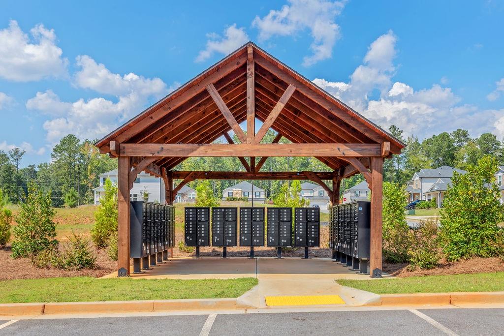 6901 Durham Lane Fairburn, GA 30213 - Photo 24 of 28 a patio with a yard