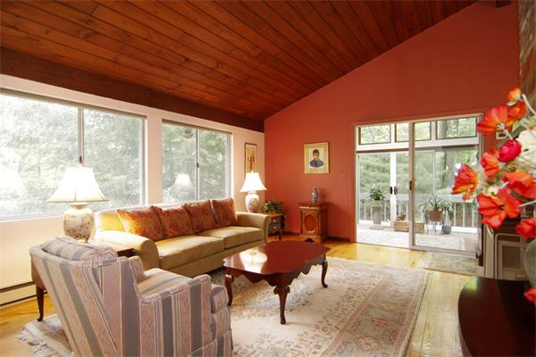 115 Pine Hill Road Boxborough, MA 01719 - Photo 6 of 28 a living room with furniture and a potted plant