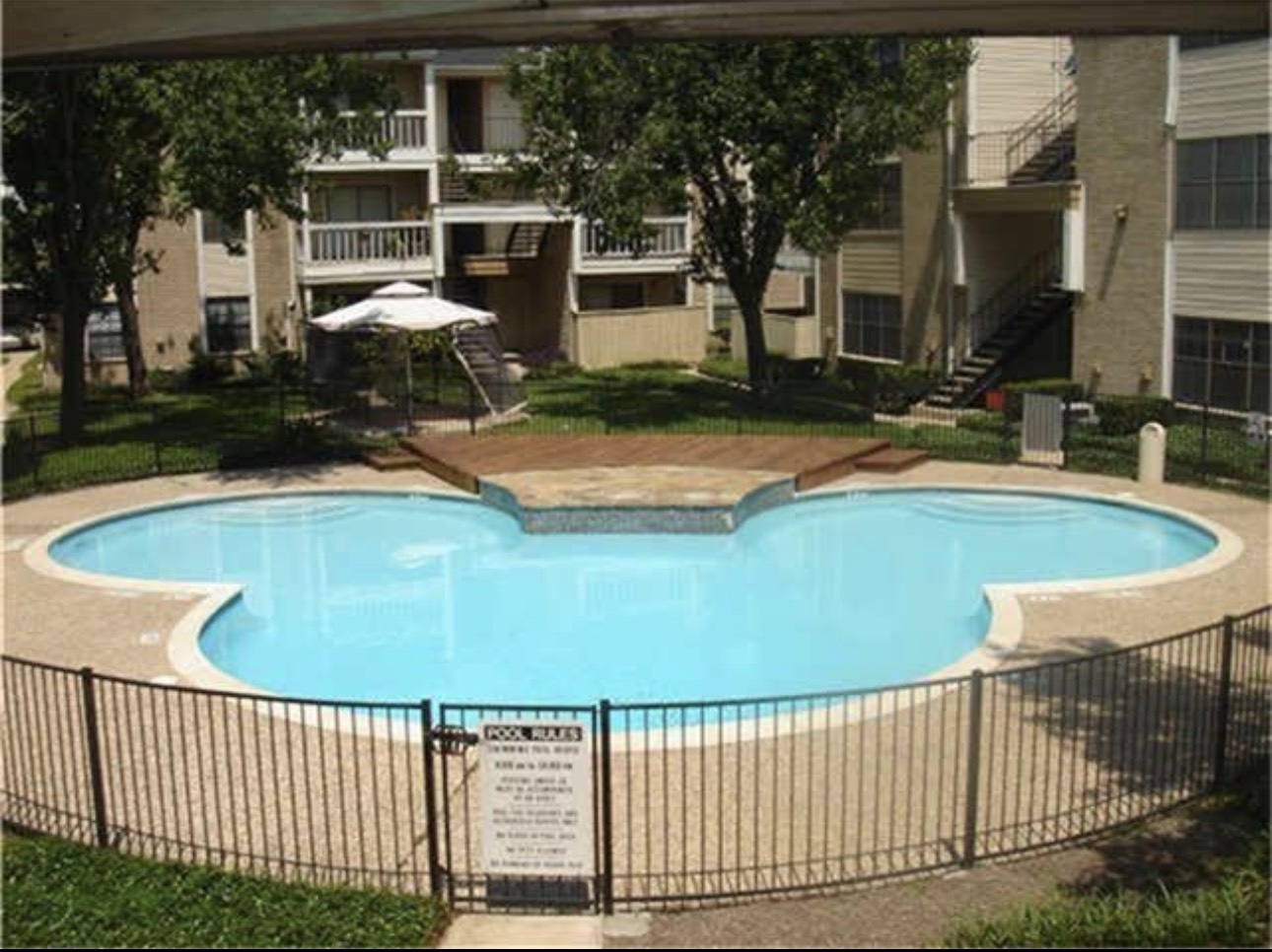 2750 Holly Hall Street, Unit 703 Houston, TX 77054 - Photo 19 of 20 MICKEY MOUSE POOL. THERE ARE 2 POOLS ON PROPERTY