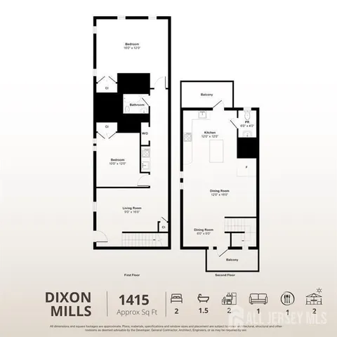 $698,000 | 158 Wayne Street, Unit 423A, Jersey City, NJ 07302
