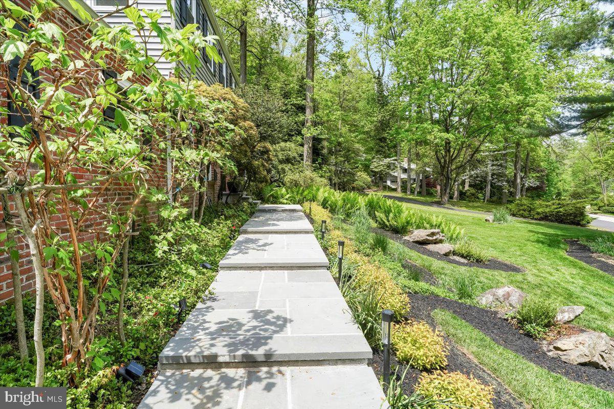 202 Hansell Road Newtown Square, PA 19073 - Photo 6 of 47 New Blue Stone front Walkway
