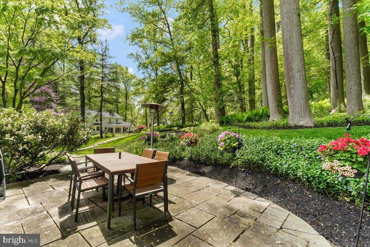 202 Hansell Road Newtown Square, PA 19073 - Photo 9 of 47 Flagstone Patio at rear