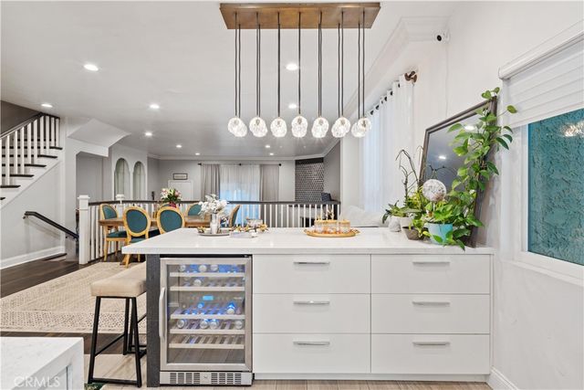 a very nice looking room with a large window