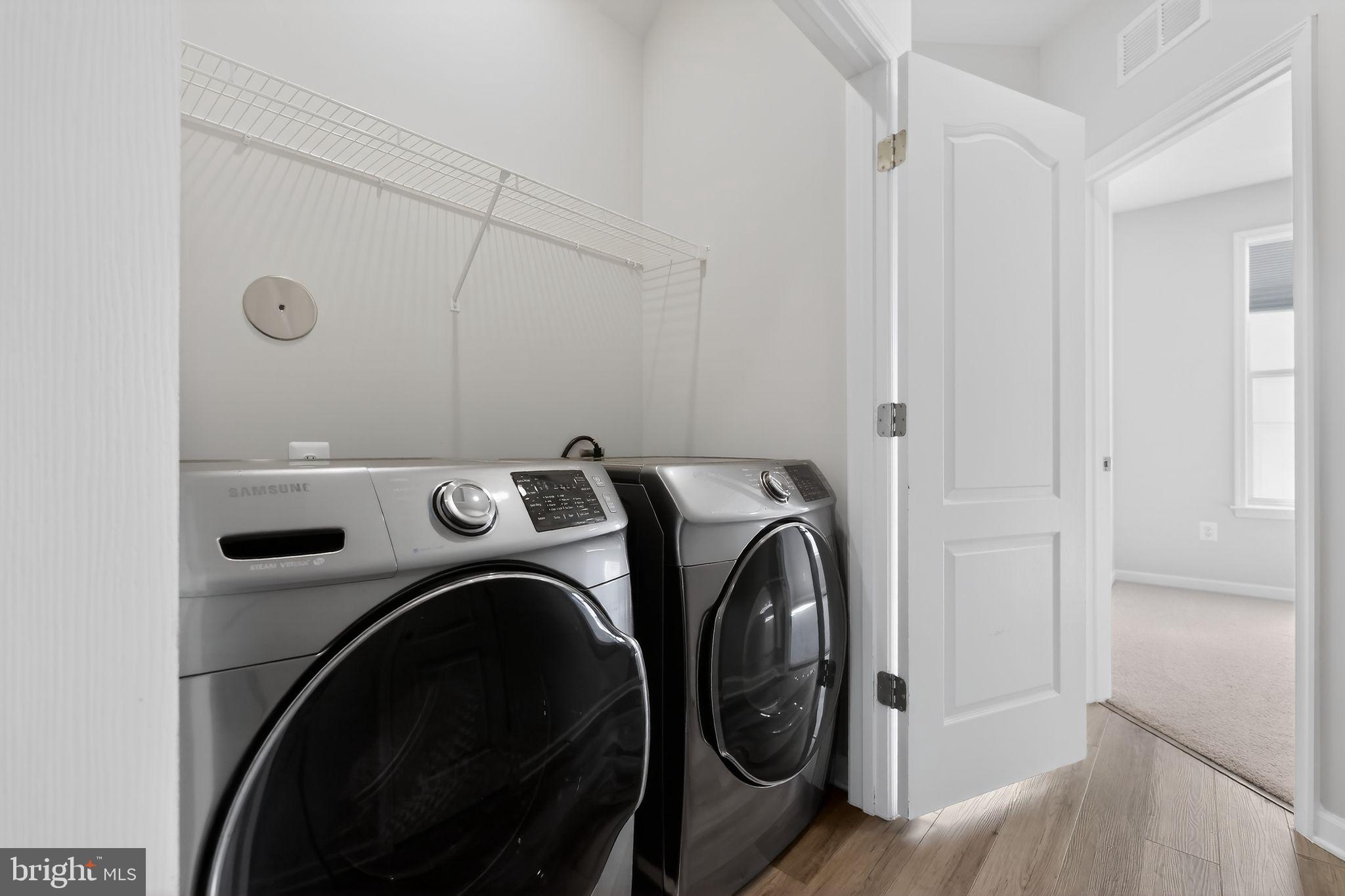 1518 Ricketts Road Frederick, MD 21702 - Photo 23 of 32 a utility room with dryer and washer