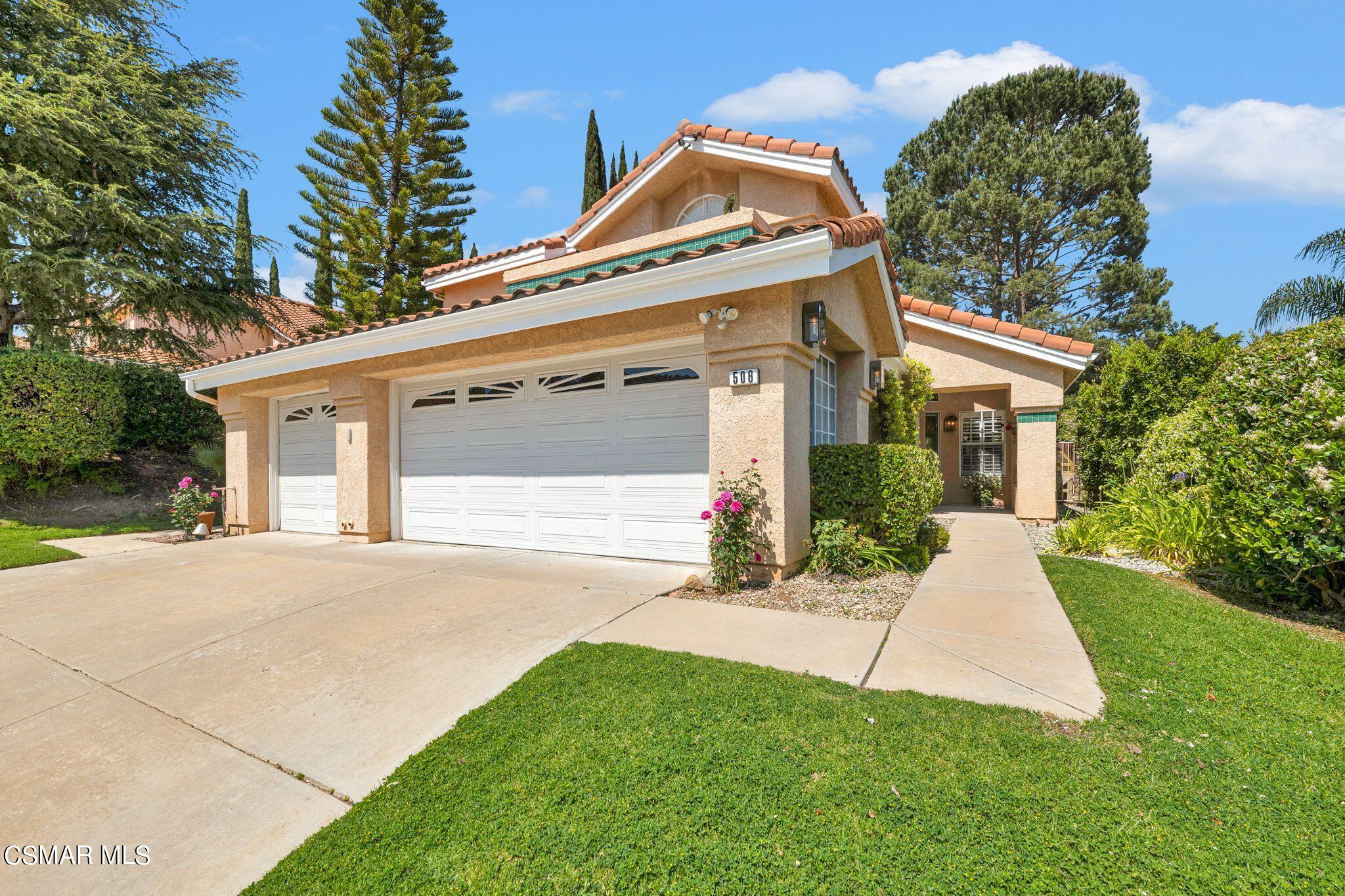 506 Innwood Road Simi Valley, CA 93065 - Photo 3 of 54 front view of a house with a yard