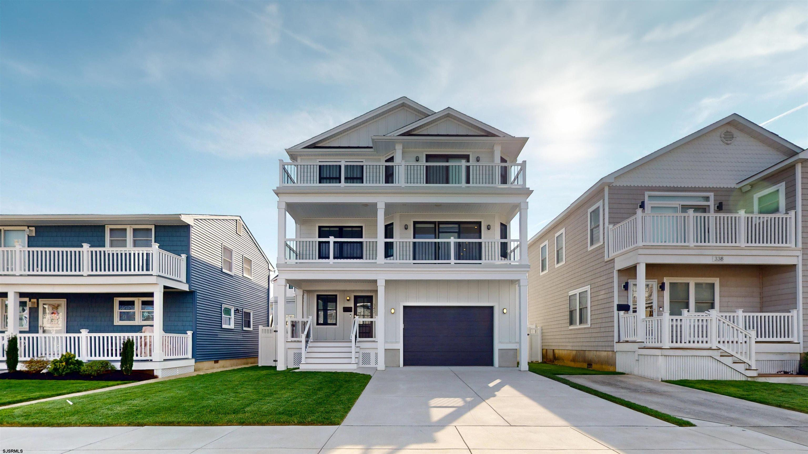 342 38th Street South Brigantine, NJ 08203 - Photo 29 of 86 a view of house with yard and entertaining space