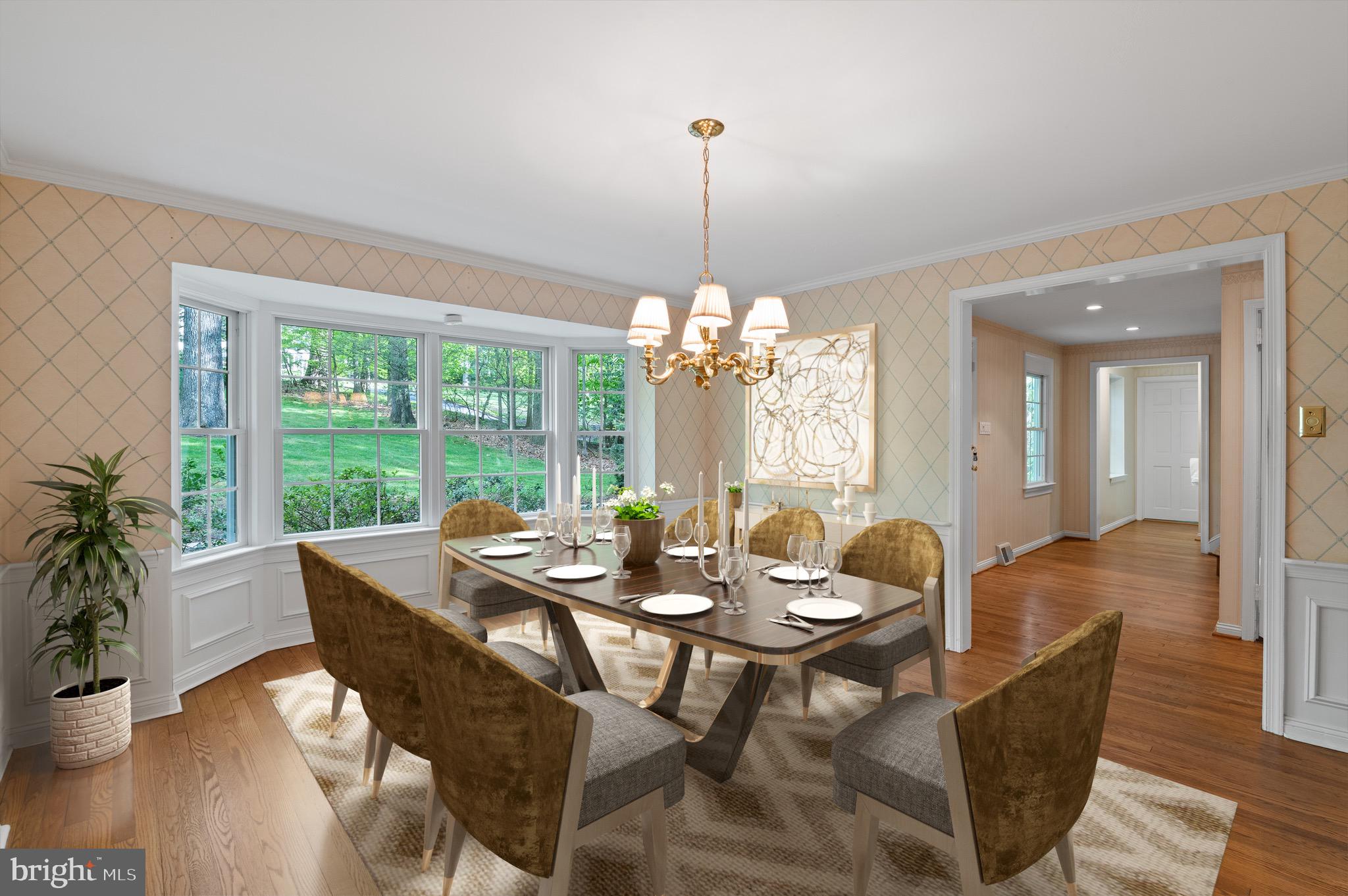 470 Bair Road Berwyn, PA 19312 - Photo 16 of 70 Virtually Staged Dining Room
