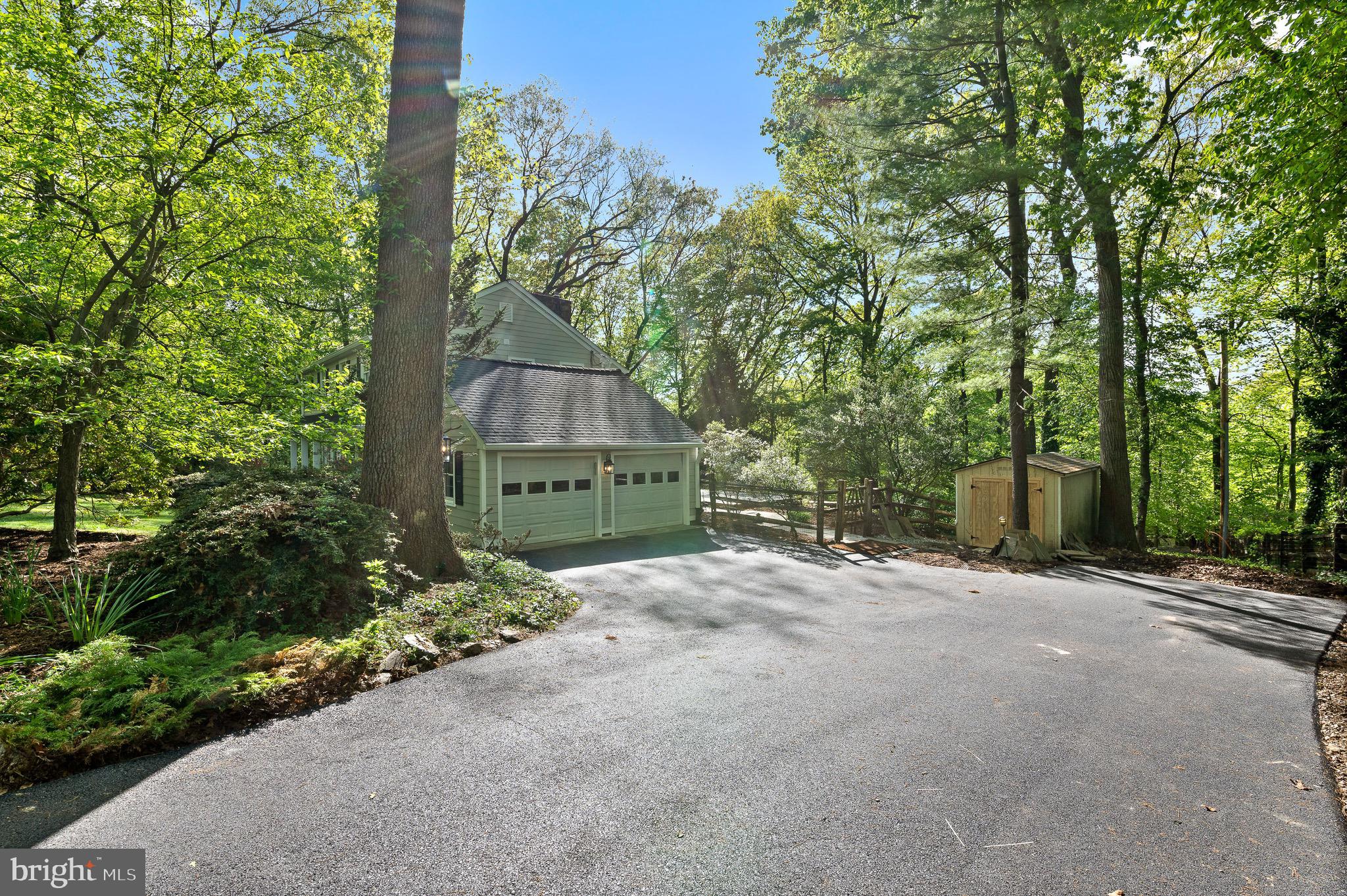 470 Bair Road Berwyn, PA 19312 - Photo 4 of 70 Two-Car Garage/Shed Newly Paved Driveway