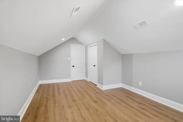 wooden floor in a room