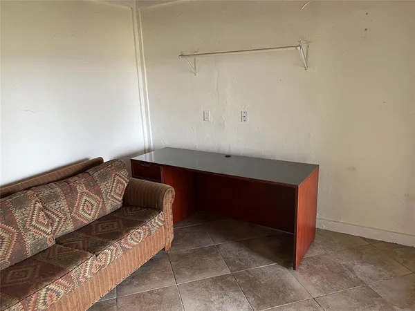 a room with window